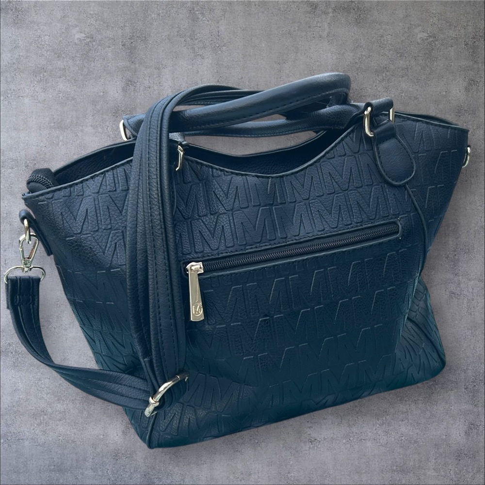 Miak Collection Pleather Satchel. - Picture 7 of 13